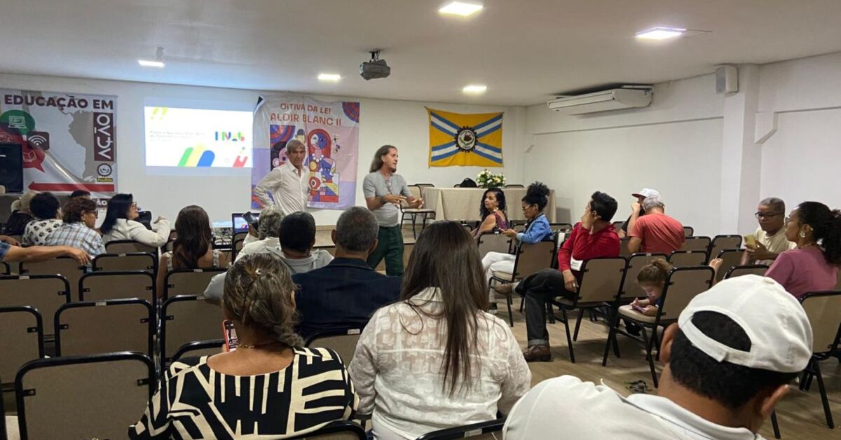 Em Paulista, Secretaria de Cultura realiza audi&ecirc;ncia p&uacute;blica sobre a Pol&iacute;tica Nacional Aldir Blanc II.