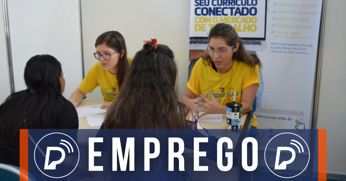 Feira de Empregabilidade oferece MIL VAGAS de emprego e est&aacute;gio.