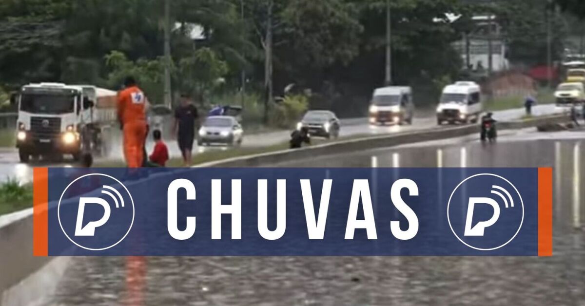 Chuvas no Recife.