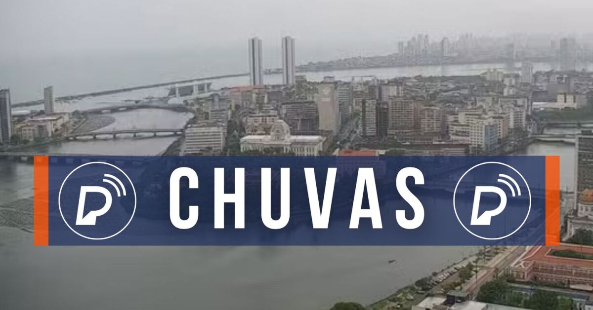 Chuvas no Grande Recife.