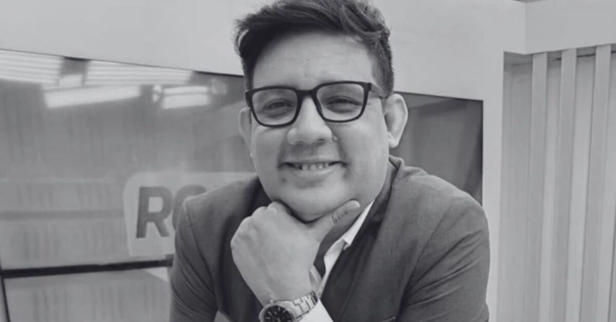 Jornalista e apresentador Erlan Bastos.