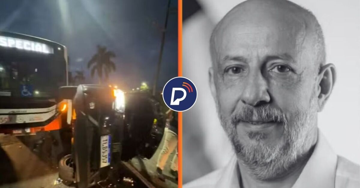 Carro onde ex-delegado estava e v&iacute;tima do PCC.