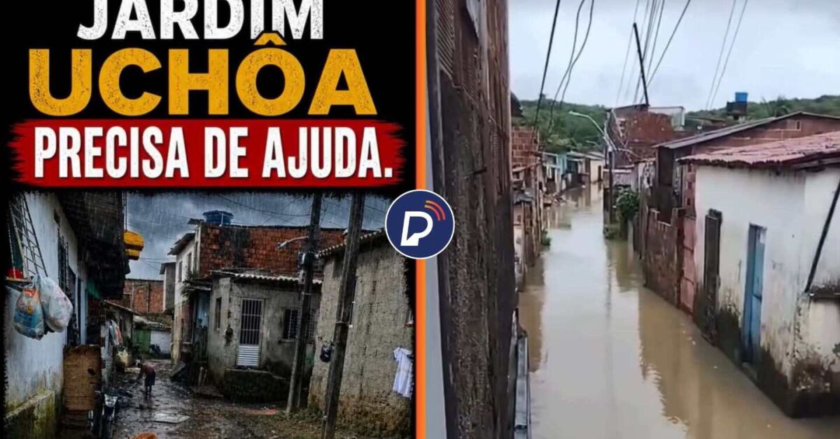 Moradores marcam protesto ap&oacute;s alagamentos no Recife.