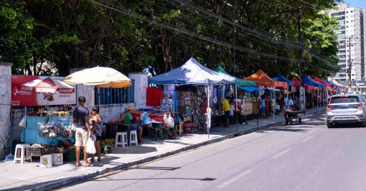 Ambulantes em Paulista.