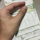 Conta de luz da neoenergia. 