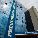 Fachada da Previd&ecirc;ncia Social. 