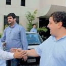 Lula e o Filho Lulinha. 