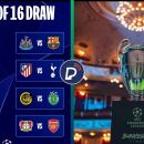 Oitavas de finais da UEFA Champions League.