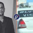 Victor Dantolli, motorista por aplicativo morto e carro durante protesto no Recife.