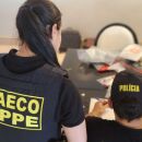 Agentes do Gaeco do MPPE durante investiga&ccedil;&otilde;es.