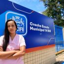 Aline Torres diz estar frustrada com atendimento na creche do filho