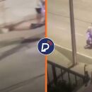 Usu&aacute;rios de patinetes compartilhados foram flagrados realizando manobras perigosas. 