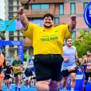 Julio Mamute concluiu corrida de 10km em Portugal.