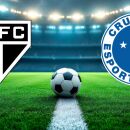 S&atilde;o Paulo x Cruzeiro se enfrentam neste s&aacute;bado (4), &agrave;s 18h30.