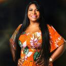 Cantora gospel Eliz&acirc;ngela Terra &eacute; fundadora da Assembleia de Deus Un&ccedil;&atilde;o e Fogo