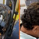 Motorista sofreu queimaduras durante inc&ecirc;ndio criminoso a &ocirc;nibus em Jardim Brasil, em Olinda.