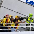Torcedor que bateu em policial se entregou para Pol&iacute;cia.