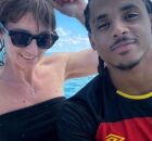 Filho de Snoop Dogg surpreende torcedores ao vestir camisa do Sport.