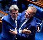 Romero Juc&aacute; e Renan Calheiros no Plen&aacute;rio do Senado Federal.