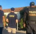 Agentes da CGU e PF.