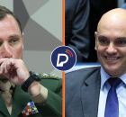 Mauro Cid e Alexandre de Moraes. Montagem: Portal de Prefeitura