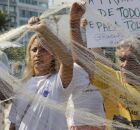 Manifesta&ccedil;&atilde;o nas praias.