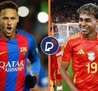 Joia espanhola rejeita comparações com Messi e exalta Neymar: 'Ele me fazia ver jogos do Barcelona'. Arte: Portal de Prefeitura.