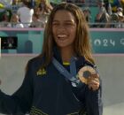 Rayssa Leal conquista medalha de bronze.