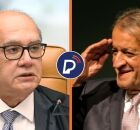 Ministro Gilmar Mendes, do STF, e o presidente do PL Valdemar Costa Neto