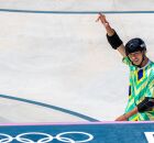 &Eacute; BRONZE! Augusto Akio conquista mais uma medalha para o BRASIL no SKATE.