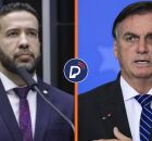 Deputado Federal Janones e ex-presidente Bolsonaro .