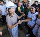 Governadora Raquel Lyra vistoria obra da nova Escola T&eacute;cnica Estadual no munic&iacute;pio de Exu, no Sert&atilde;o do Araripe.