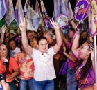 Professora Elcione Ramos realiza "Porta a Porta 45" em Cruz de Rebou&ccedil;as, 