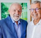 Presidente Lula e o candidato a prefeito de Jaboat&atilde;o, Elias Gomes 