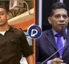 Gabriel Monteiro e seu pai, o deputado federal Roberto Monteiro