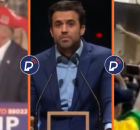 MAR&Ccedil;AL compara cadeirada que levou de DATENA em debate com facada de BOLSONARO e tiro em TRUMP.