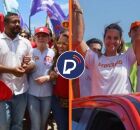 Campanhas de Vin&iacute;cius Castello e Mirella Almeida