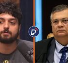 Youtuber Monark e Ministro do STF, Fl&aacute;vio Dino 