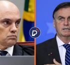 Moraes e Bolsonaro 