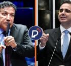 Magno Malta e Rodrigo Pacheco.