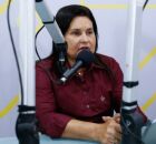 Prefeita de Igarassu, Elcione Ramos em entrevista. 