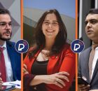 Deputados T&uacute;lio Gadelha, Maria Arraes e Fernando Rodolfo. 