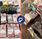 Dinheiro envolvido na opera&ccedil;&atilde;o da Pol&iacute;cia Civil de Pernambuco.