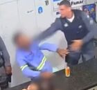 Policial bate em homem que agrediu a pr&oacute;pria m&atilde;e.