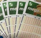 Cartelas da Mega-Sena.