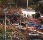 Motorista mata 35 pessoas e deixa 43 feridos ap&oacute;s atropelar multid&atilde;o.