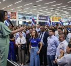 Raquel Lyra na inaugura&ccedil;&atilde;o do Mix Mateus.