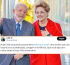 DILMA comemora 77 anos neste s&aacute;bado (14) e recebe parab&eacute;ns de LULA e pol&iacute;ticos