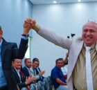 Jogli Uch&ocirc;a &eacute; diplomado prefeito reeleito de Ara&ccedil;oiaba.