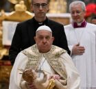 Papa Francisco na Missa do Galo.